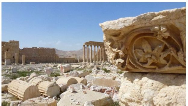 Bi wêne û vîdyo bibîne Daişê çi li şûnwar ên  Tedmur kirîye.